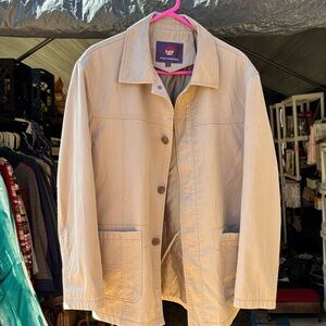 Women's Beige Utility Jacket